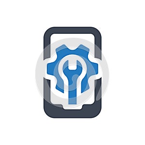 Mobile configuration icon