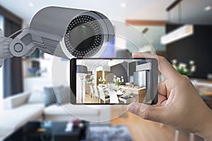 Mobile connect with security camera