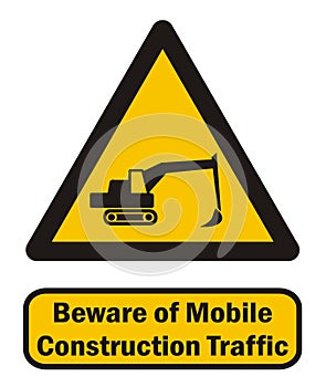 Mobile construction traffic