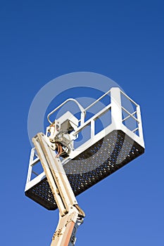 Mobile crane basket