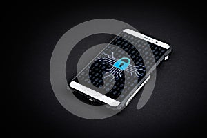 Mobile device security , security lock on cellphone