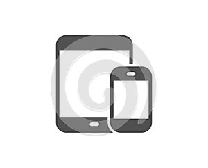 Mobile Devices icon. Smartphone, Tablet PC.