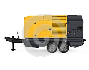 Mobile Diesel Generator Isolated