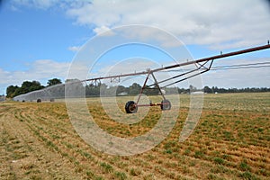 Mobile Farm Sprinkler 2 in Willamette Valley, Oregon