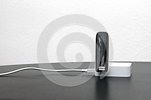 Mobile internet wireless router on the table