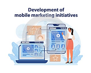 Mobile Marketing Initiative Development. Marketer planning and implementing mobile.