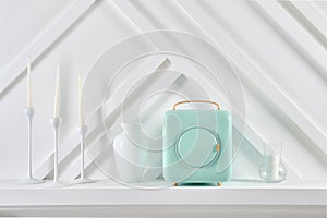 Mobile mini refrigerator, portable fridge