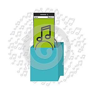 Mobile music commerce online