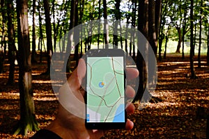 Mobile navigation in park