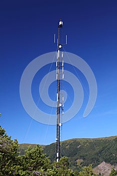 Mobile operator base station tower