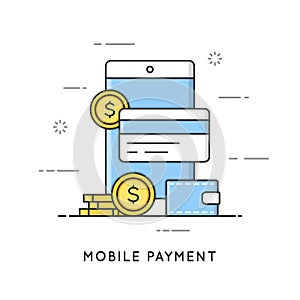 Mobile payment, online transactions and banking.