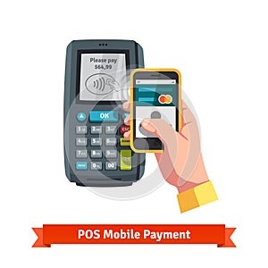 Mobile payment trough POS