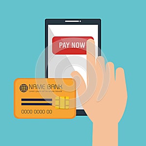 mobile payments concept icon