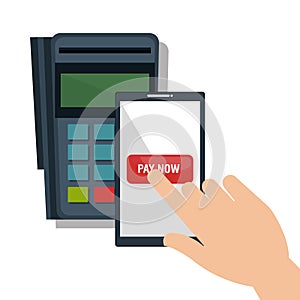 mobile payments concept icon
