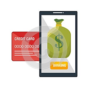 mobile payments concept icon