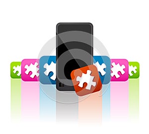 Mobile phone apps and widgets