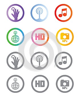 Mobile phone apps and widgets