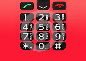 Mobile phone buttons