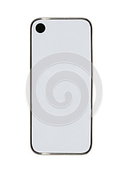 Mobile phone case or smartphone case isolated on white