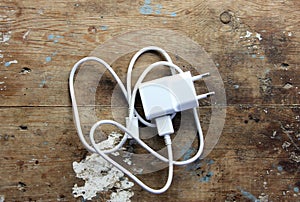 Mobile phone charger photo