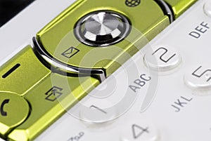 Mobile phone closeup