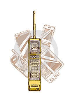 Mobile phone. Evolution