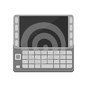 Mobile phone icon vector.