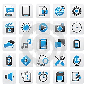 Mobile Phone Interface icons