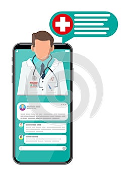 Mobile phone with internet pharmacy app