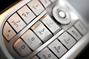 Mobile phone keypad