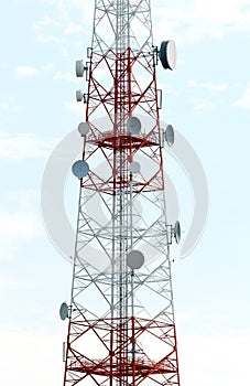 Mobile phone mast antenna