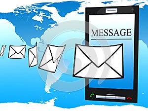 Mobile phone and message