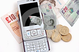 Mobile phone and money