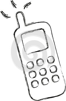 Mobile phone sketch