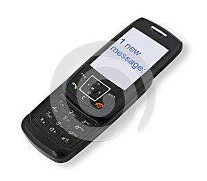 Mobile phone with SMS