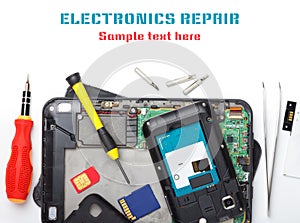 Mobile phone and tablet computer repair