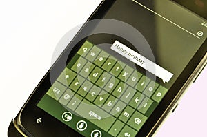 Mobile Phone Text Message