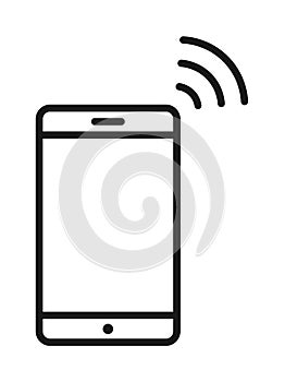 Mobile phone wifi icon