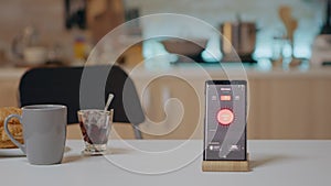 Mobile phone with wireless lighting automation software