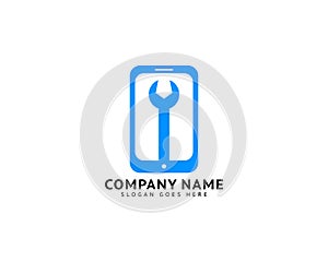 Mobile Repair Logo Design Template