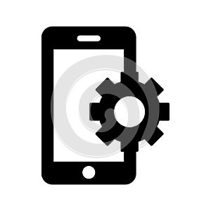 Mobile settings Vector icon which can easily modify or editMobile settings Vector icon which can easily modify or edit
