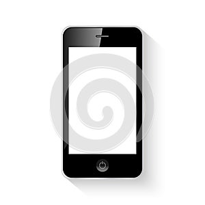 Mobile Smart Phone Vector Illustration