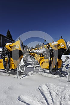 Mobile Snow Cannons