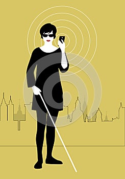 Mobile Technology for People with Visual Impairments.