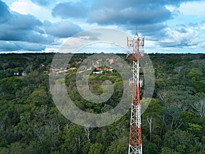 Mobile tower antenna