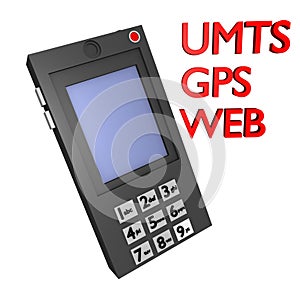 Mobile umts,gps and web 3d