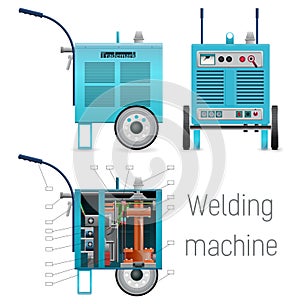 Mobile welding power source