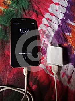 Mobile with white adopter