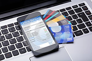 Mobilephone With Online Banking App