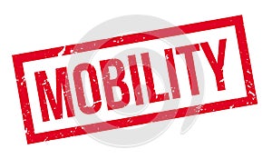 Mobility rubber stamp